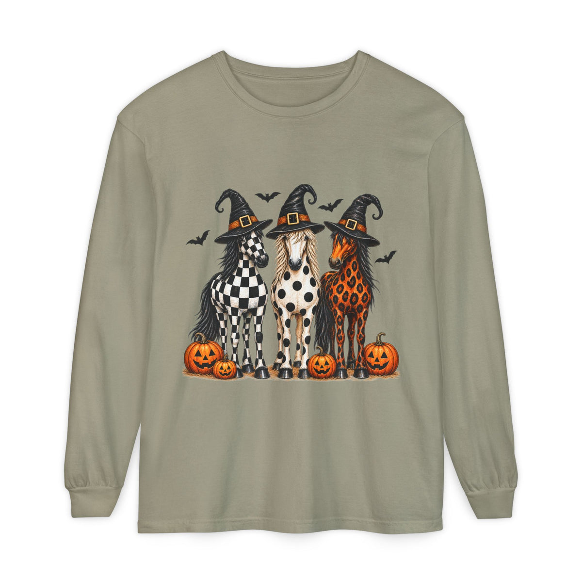 Unisex Garment-dyed Long Sleeve T-Shirt