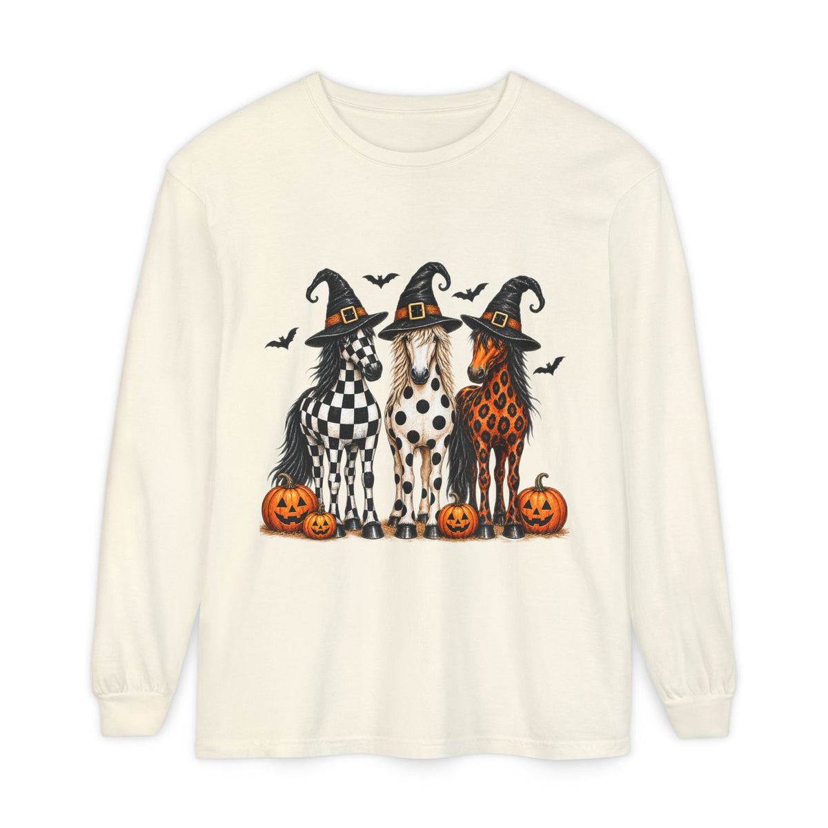 Unisex Garment-dyed Long Sleeve T-Shirt
