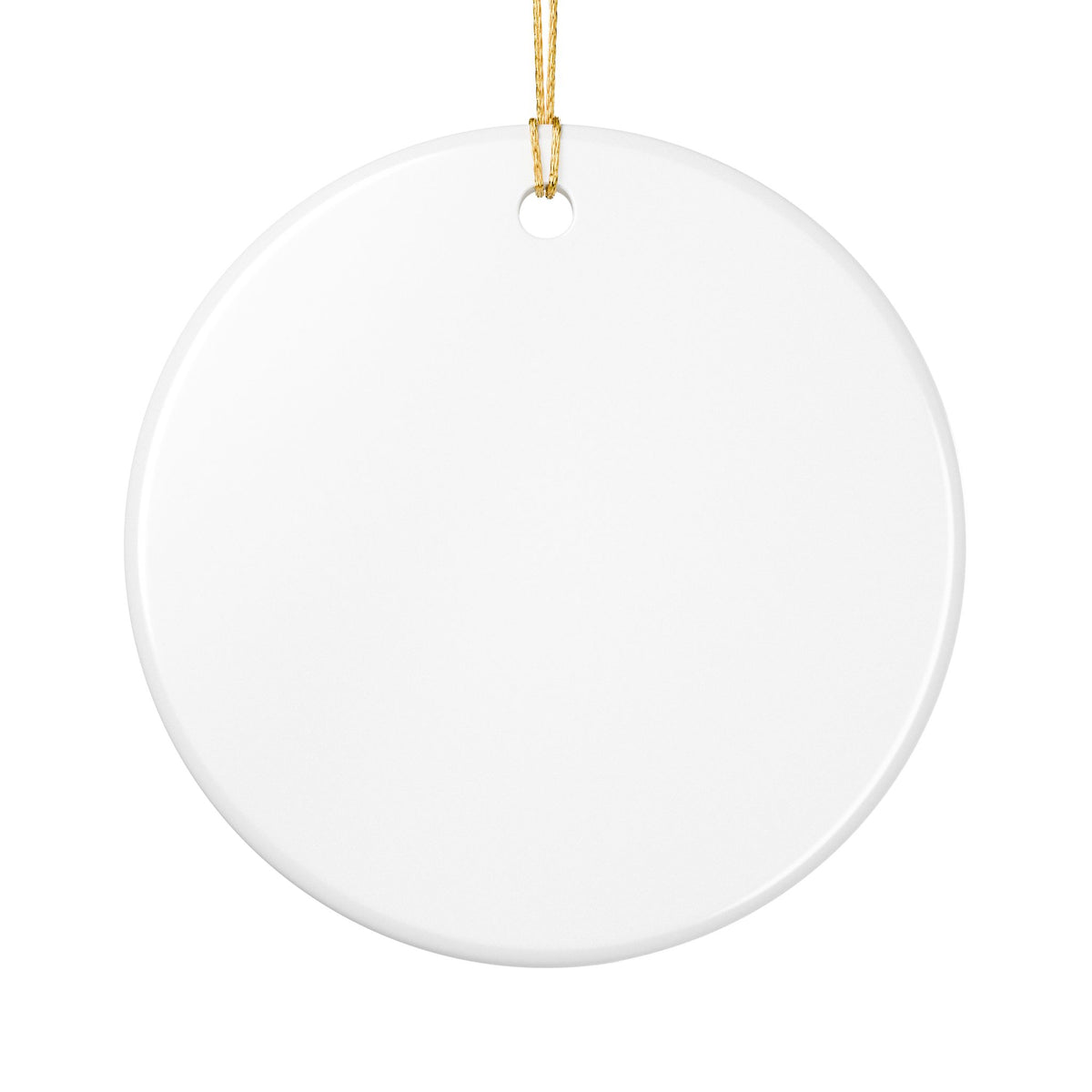 Stock Show Life Ceramic Ornament — Cattle Show Christmas Decoration