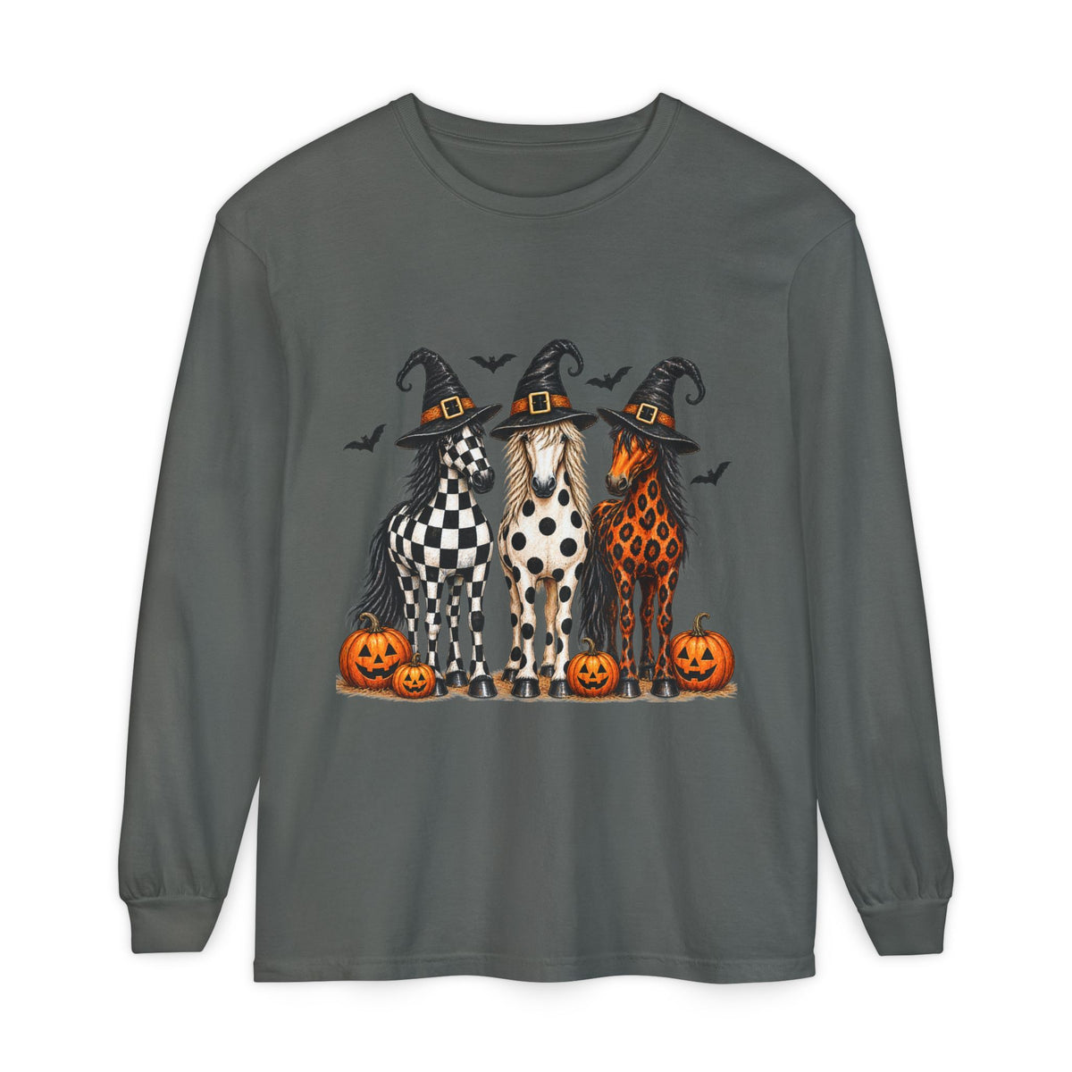 Unisex Garment-dyed Long Sleeve T-Shirt