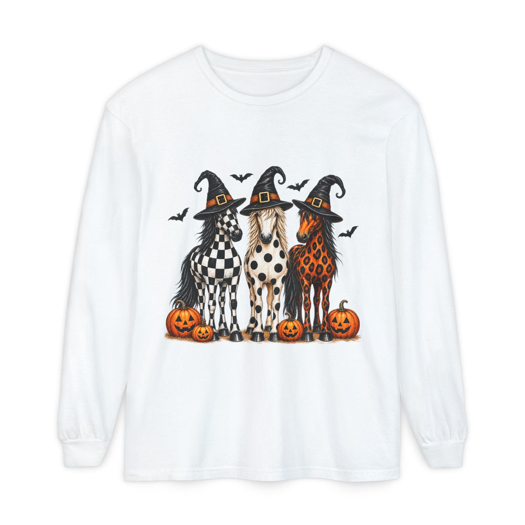 Unisex Garment-dyed Long Sleeve T-Shirt