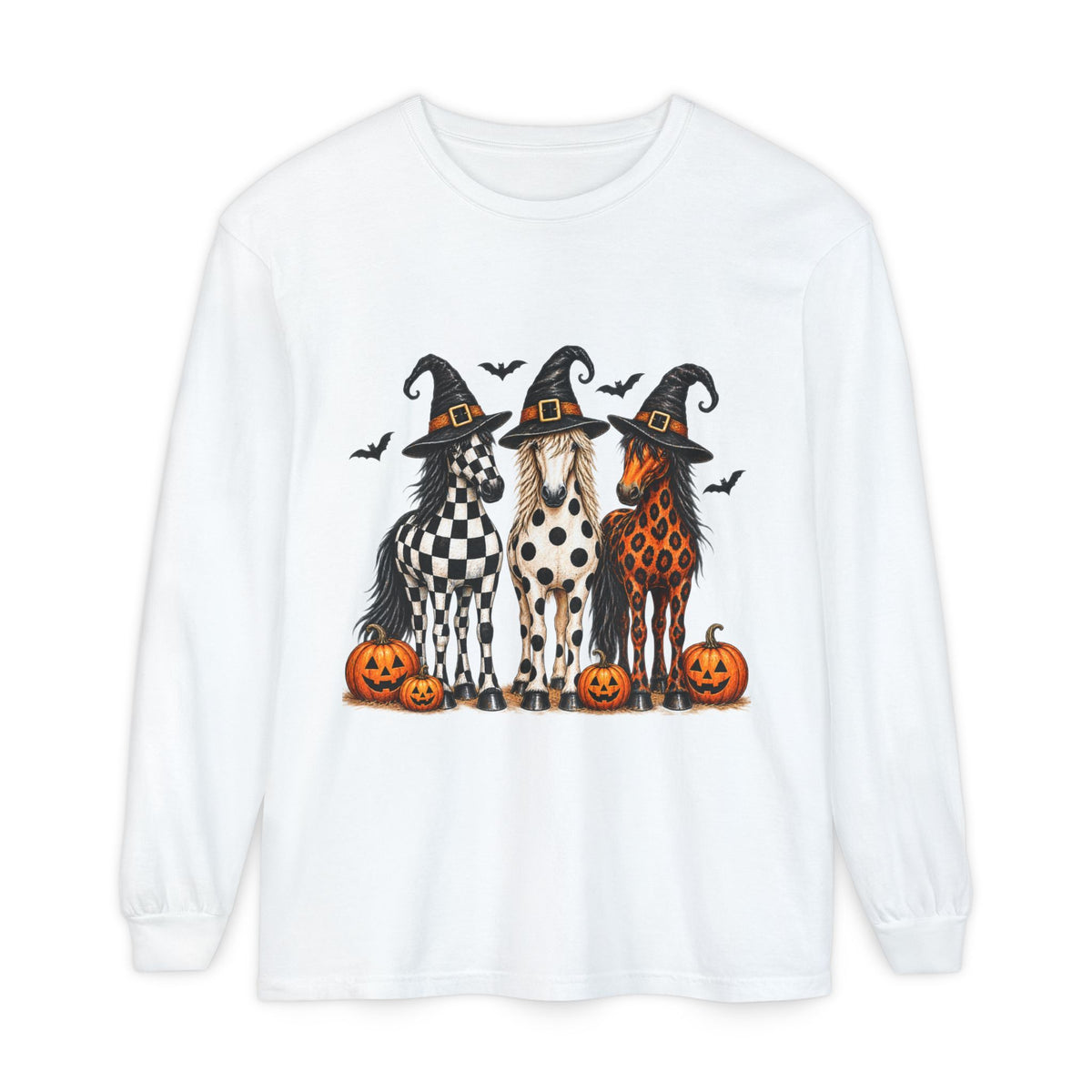 Unisex Garment-dyed Long Sleeve T-Shirt